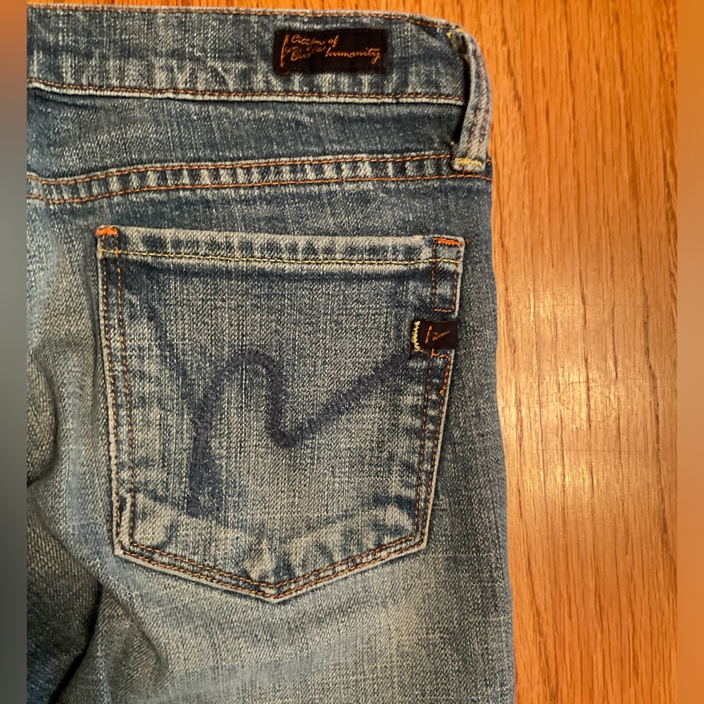 Citizens of Humanity, 5-Pocket Denim Jeans, Flare Leg, Size 27 - Picture 11 of 15